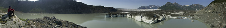Glacier Bay panorama